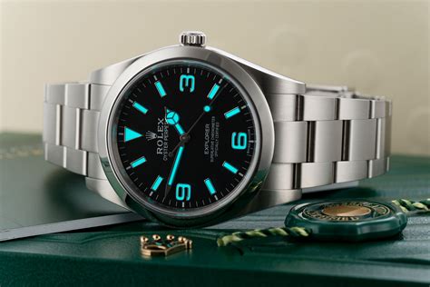 rolex explorer different models